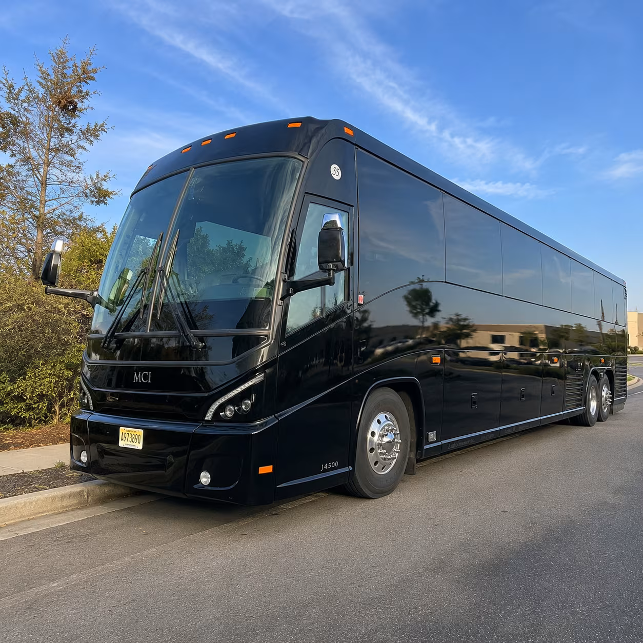 charter bus service for fort hunter liggett and camp roberts personnel