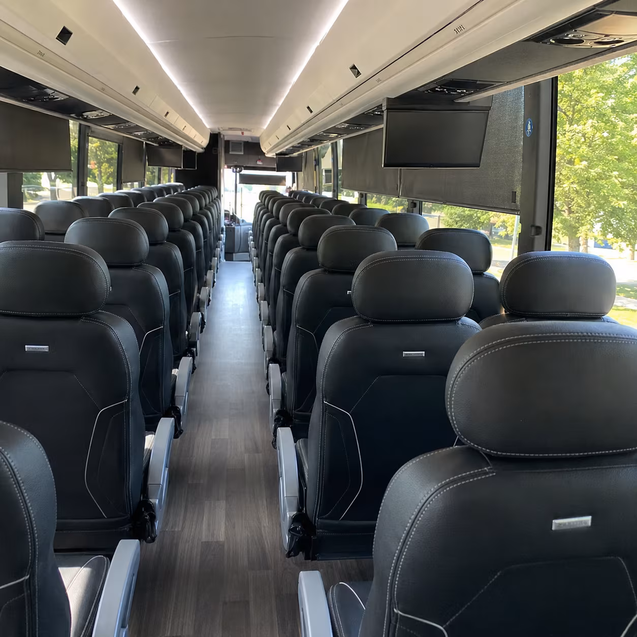 long distance charter bus rentals from salinas to san francisco and the bay area